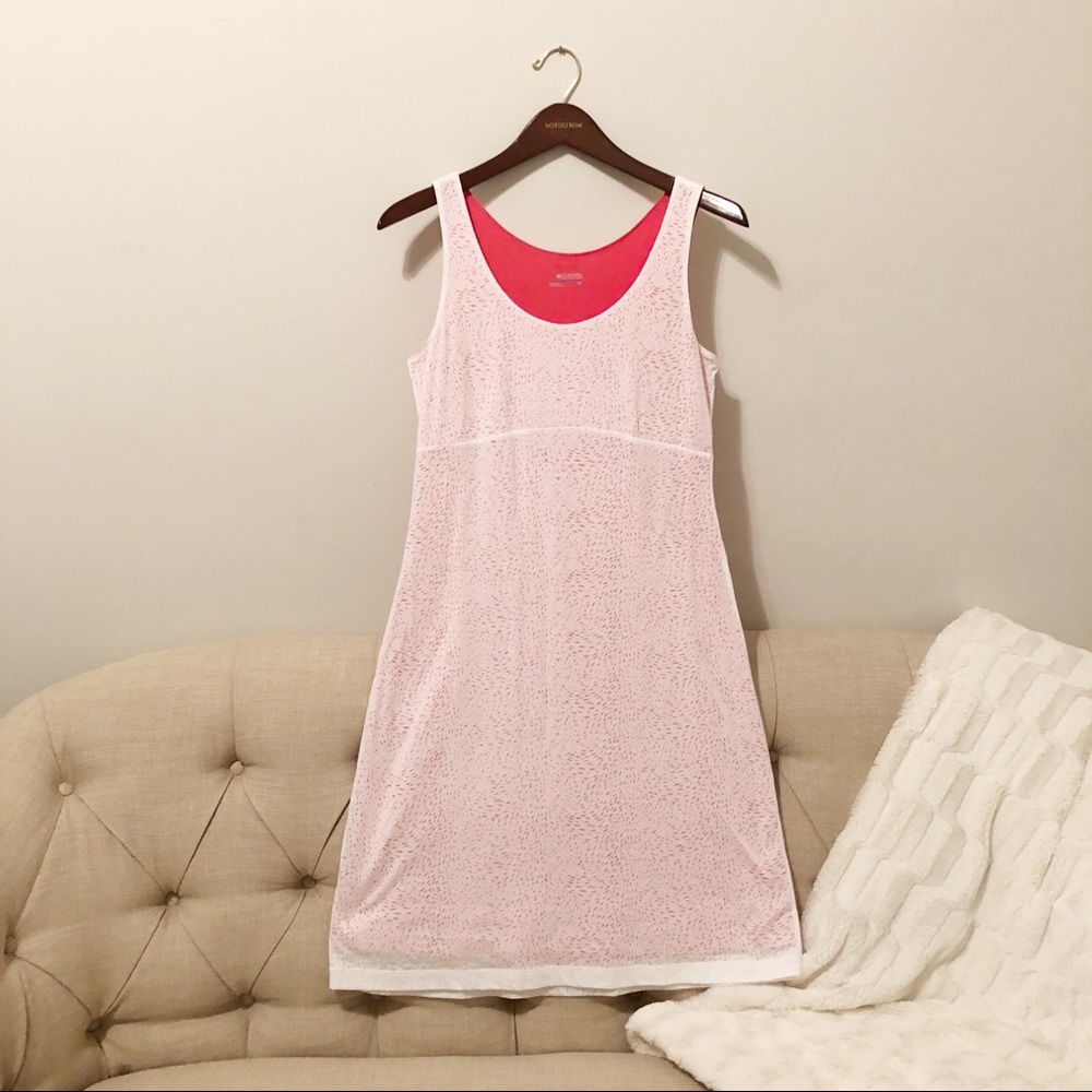 Two Tone Color Columbia Dress